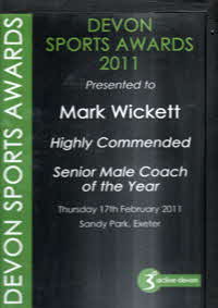 2011 Male Coach of the Year